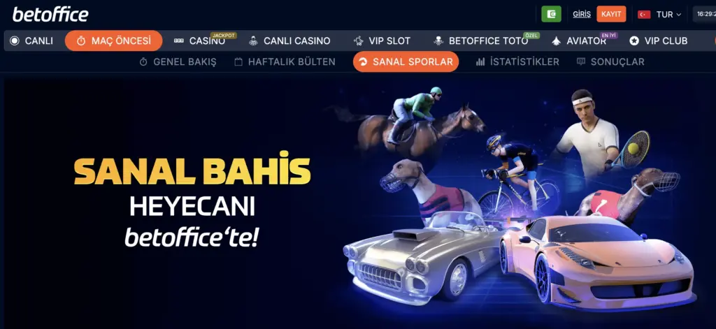 Betoffice betoffice spor bahisleri